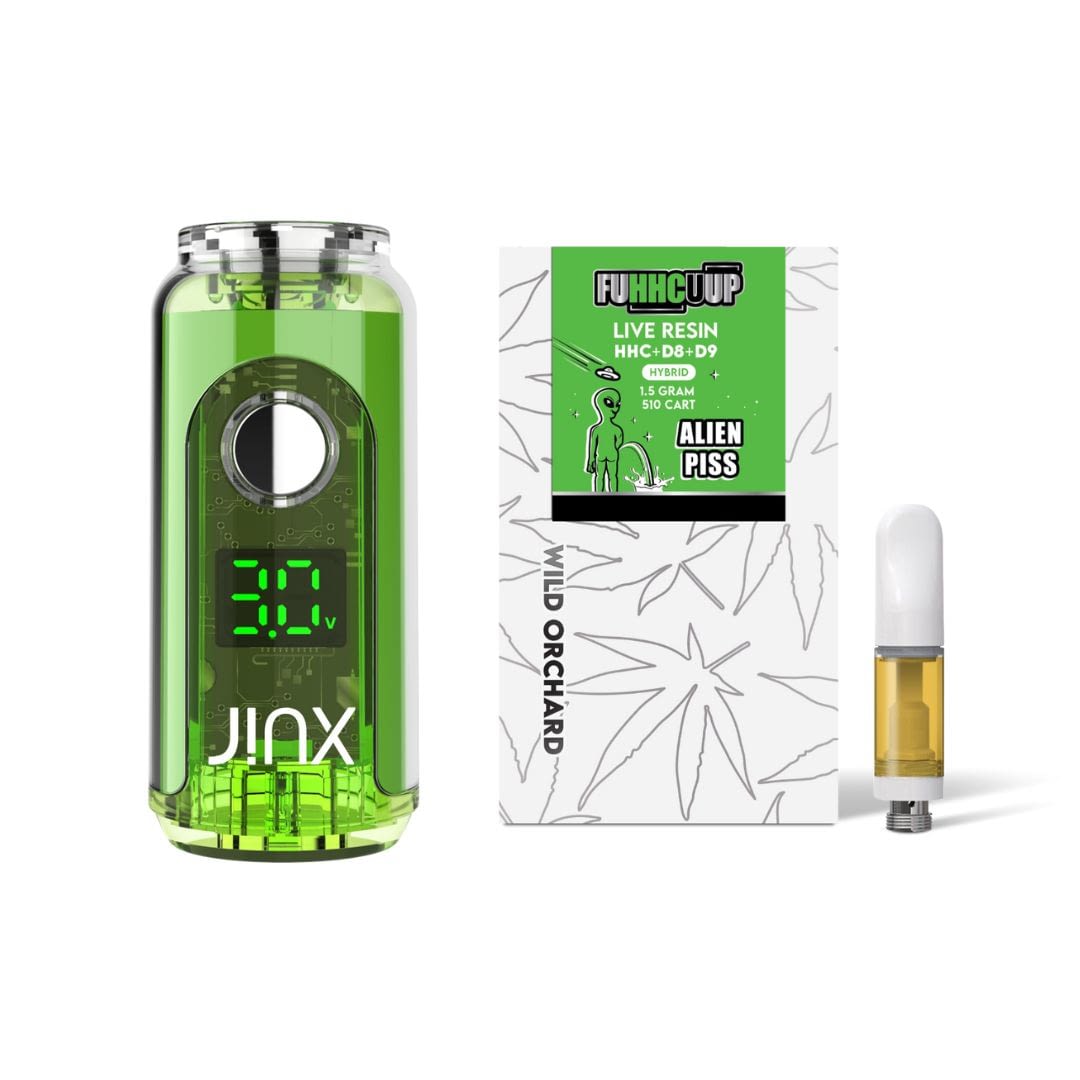 JINX FatBoy 510 Battery + FUHHCUUP 510 Thread Vape Cart JINX FatBoy 510 Battery + FUHHCUUP 510 Thread Vape Cart
