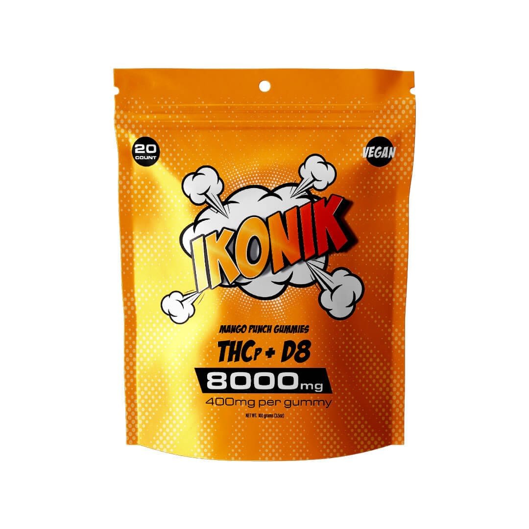 IKONIK Vegan THCp + D8 Gummies – Wild Orchard Hemp