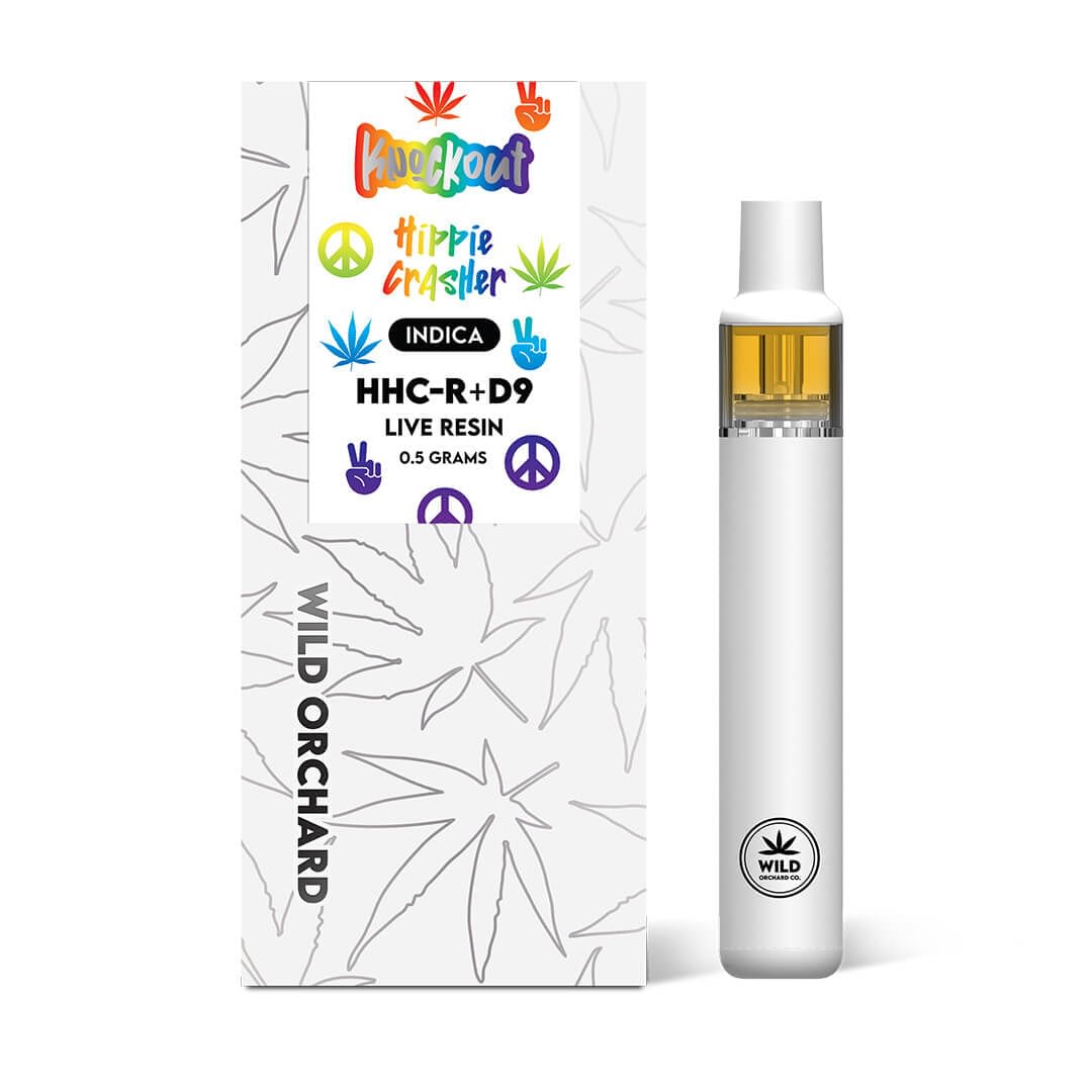 Knockout HHC-R Live Resin Vape 0.5 Gram  Wild Orchard Hemp