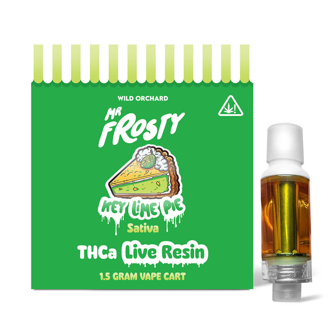 Mr. Frosty Live Resin 1.5G 510 Cart – Wild Orchard Hemp