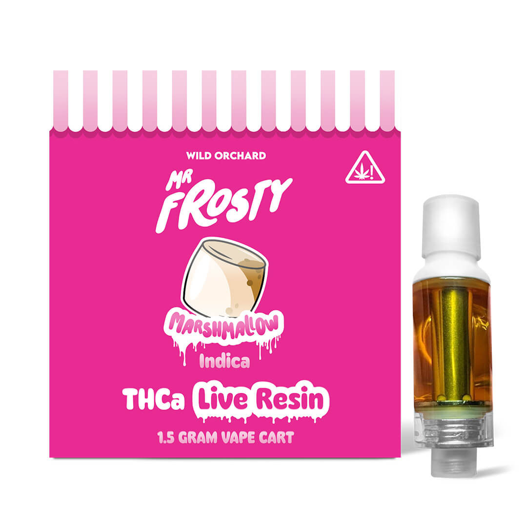 Mr. Frosty Live Resin 1.5G 510 Cart – Wild Orchard Hemp