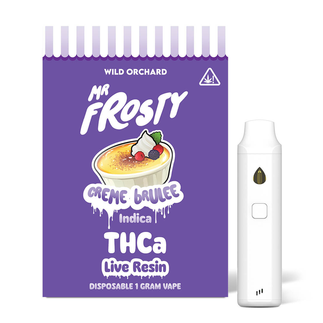 Mr. Frosty THCa 1G Vape – Wild Orchard Hemp