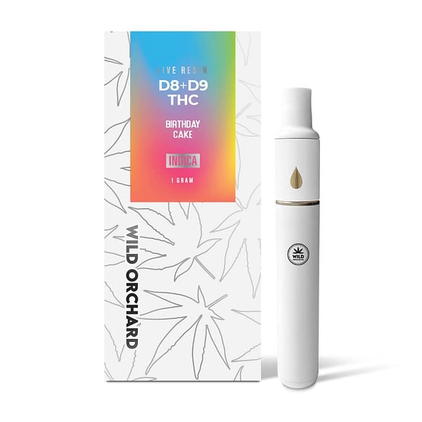 Delta 8 Pen “Birthday Cake” 1 Gram – Wild Orchard Hemp