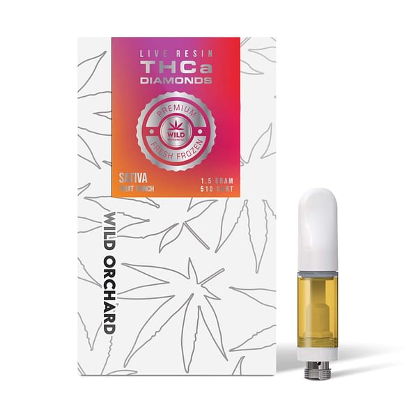 THCa Diamond 1.5G 510 Cart “Fruit Punch” Live Re