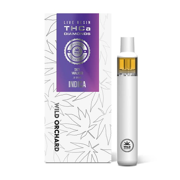 THCa Diamond “Skywalker” Live Resin Vape Half Gram – Wild Orchard Hemp